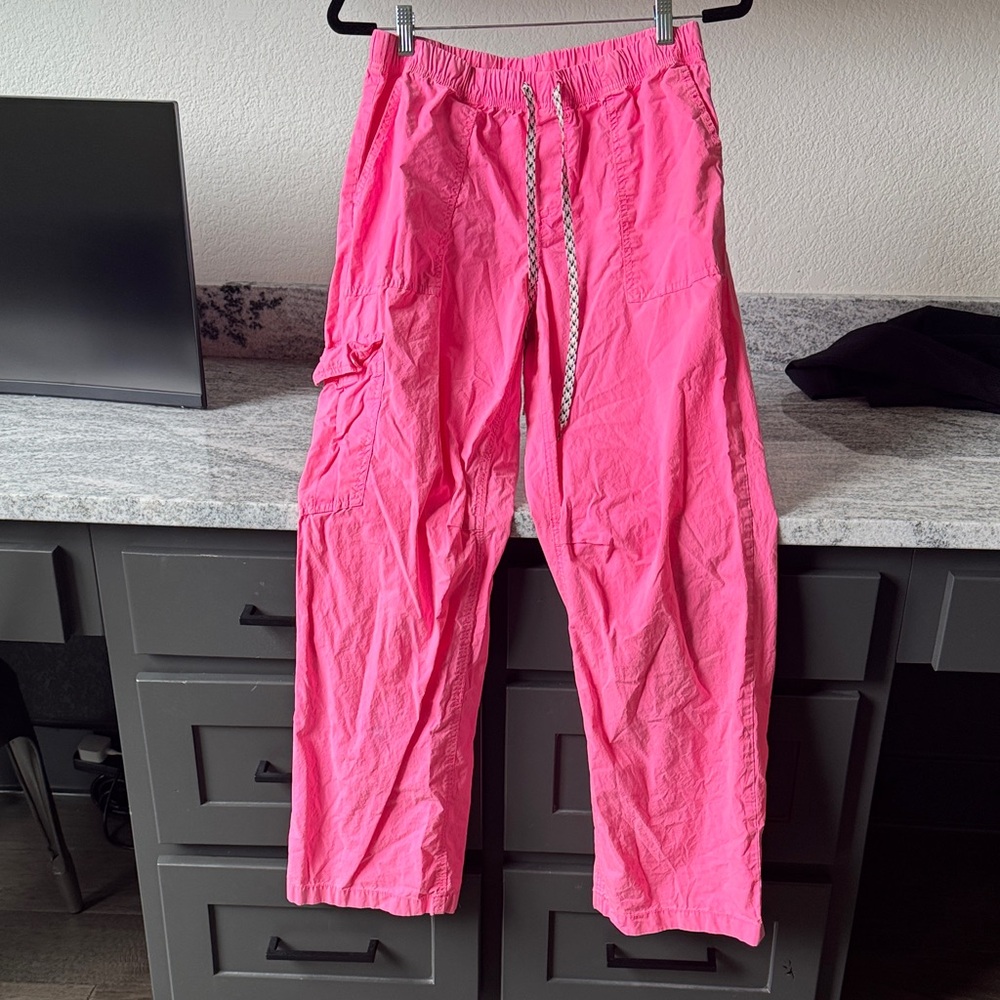 Aerie Hot Pink Drawstring Pants
